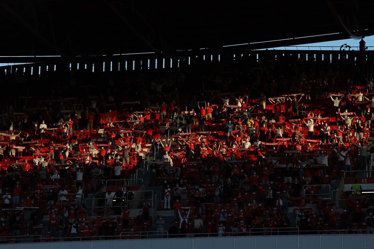 SLBenfica's tweet photo. 🙏 Obrigado a todos os que nos apoiaram na Luz!
#SLBPSV #UCL #EPluribusUnum #SejaOndeFor https://t.co/tZIvje0Ocj