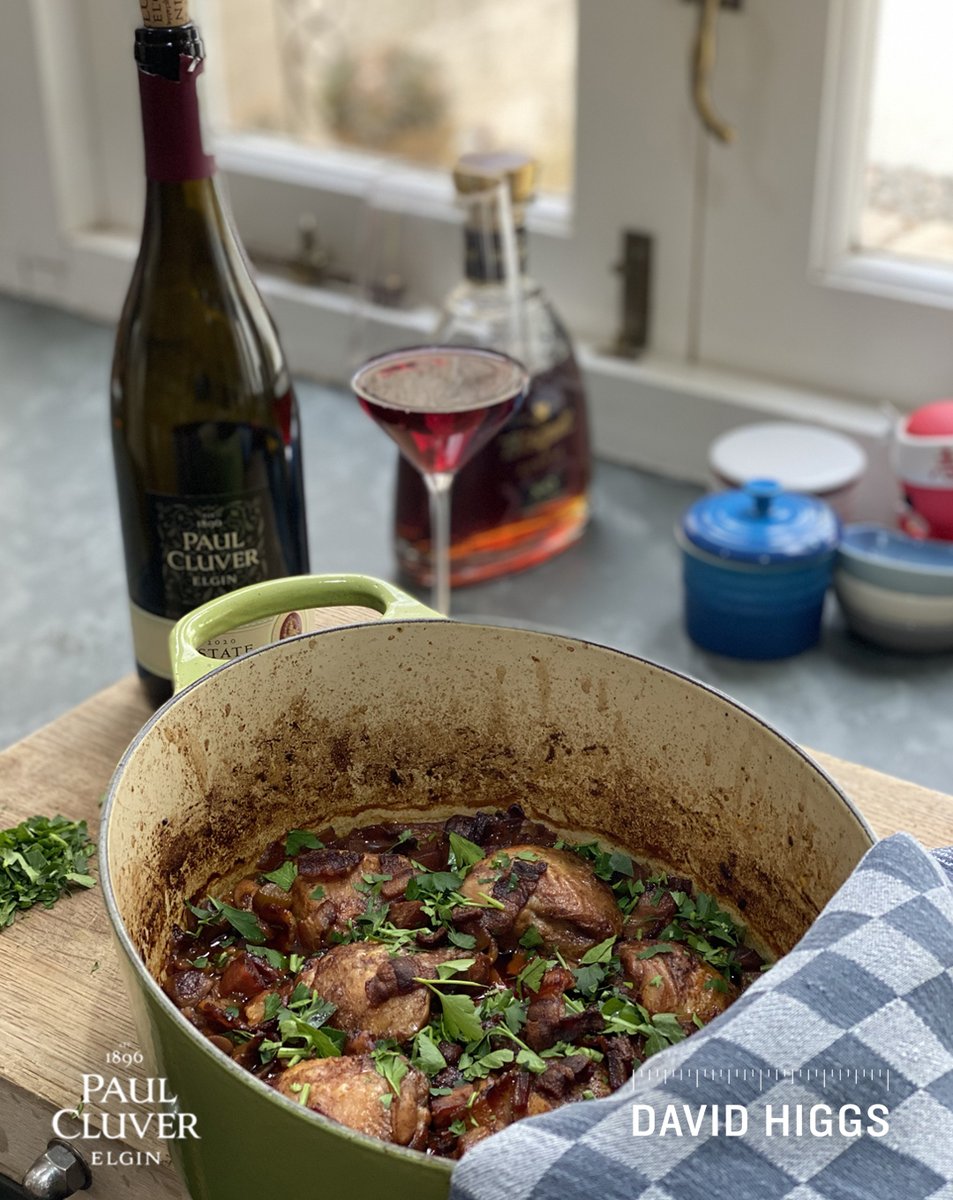 Paul Cluver Family Wines (@paulcluverwines) on Twitter photo 𝘾𝙊𝙊𝙆 COQ AU VIN TO 𝙋𝘼𝙄𝙍 WITH OUR PINOT NOIR… 𝘼𝙉𝘿 𝙒𝙄𝙉!
Fancy winning a case of our Seven Flags Pinot Noir, worth R4800? All you've got to do is recreate <a href="/David_Higgs/">David Higgs</a>'s sensational coq au vin!
Full details at facebook.com/paulcluver and instagram.com/paulcluverwines 𝘾𝙊𝙊𝙆 COQ AU VIN TO 𝙋𝘼𝙄𝙍 WITH OUR PINOT NOIR… 𝘼𝙉𝘿 𝙒𝙄𝙉!
Fancy winning a case of our Seven Flags Pinot Noir, worth R4800? All you've got to do is recreate <a href="/David_Higgs/">David Higgs</a>'s sensational coq au vin!
Full details at facebook.com/paulcluver and instagram.com/paulcluverwines