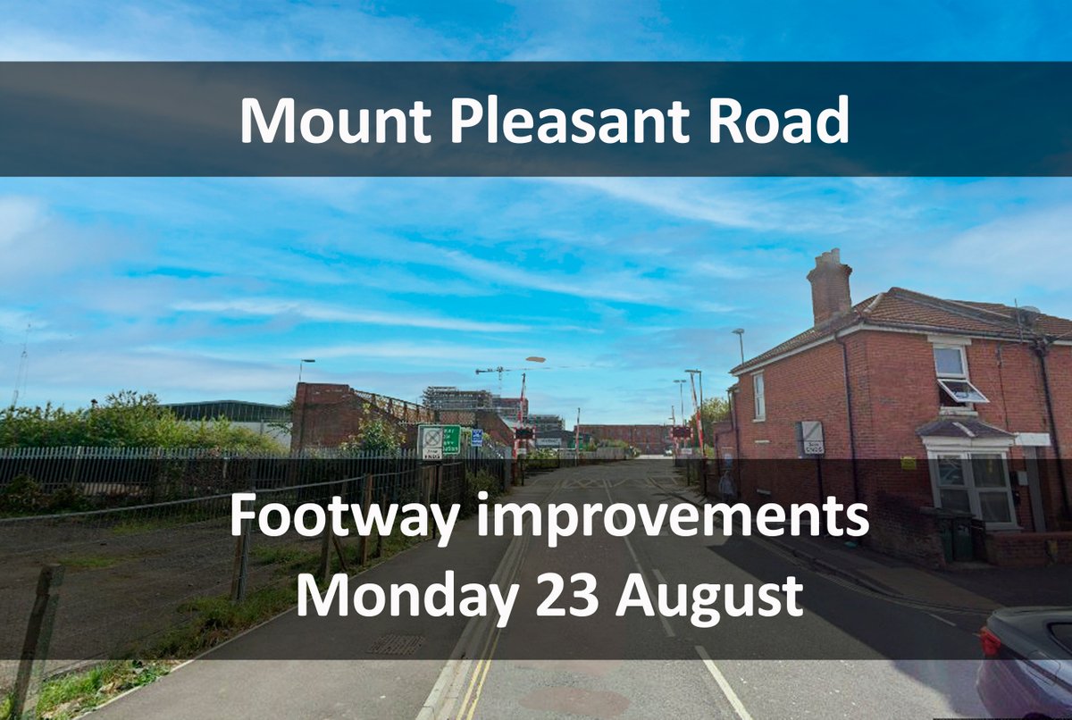 Southampton Travel on Twitter "Work has been programmed to improve the