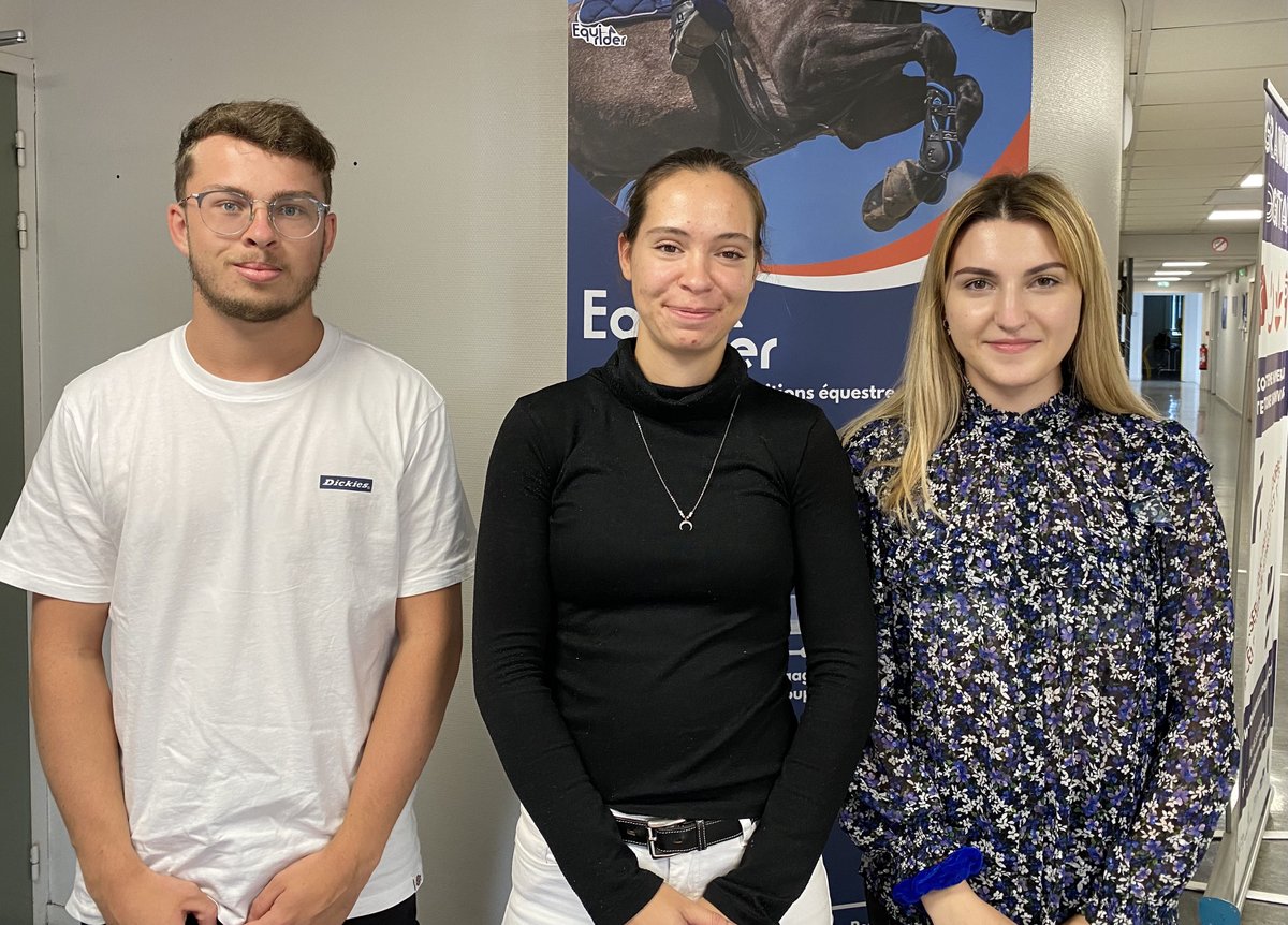 [ RECRUTEMENT ]

📣 3 nouveaux alternants viennent de rejoindre Equi-rider !

📱 Kateline Bianchi et Nina Jegou : business developer 

💻 Brice Bertho : développeur 

🤩 Bienvenue à eux !

#recrutement #alternance #equirider #granville #granvilledigital #normandie #manche