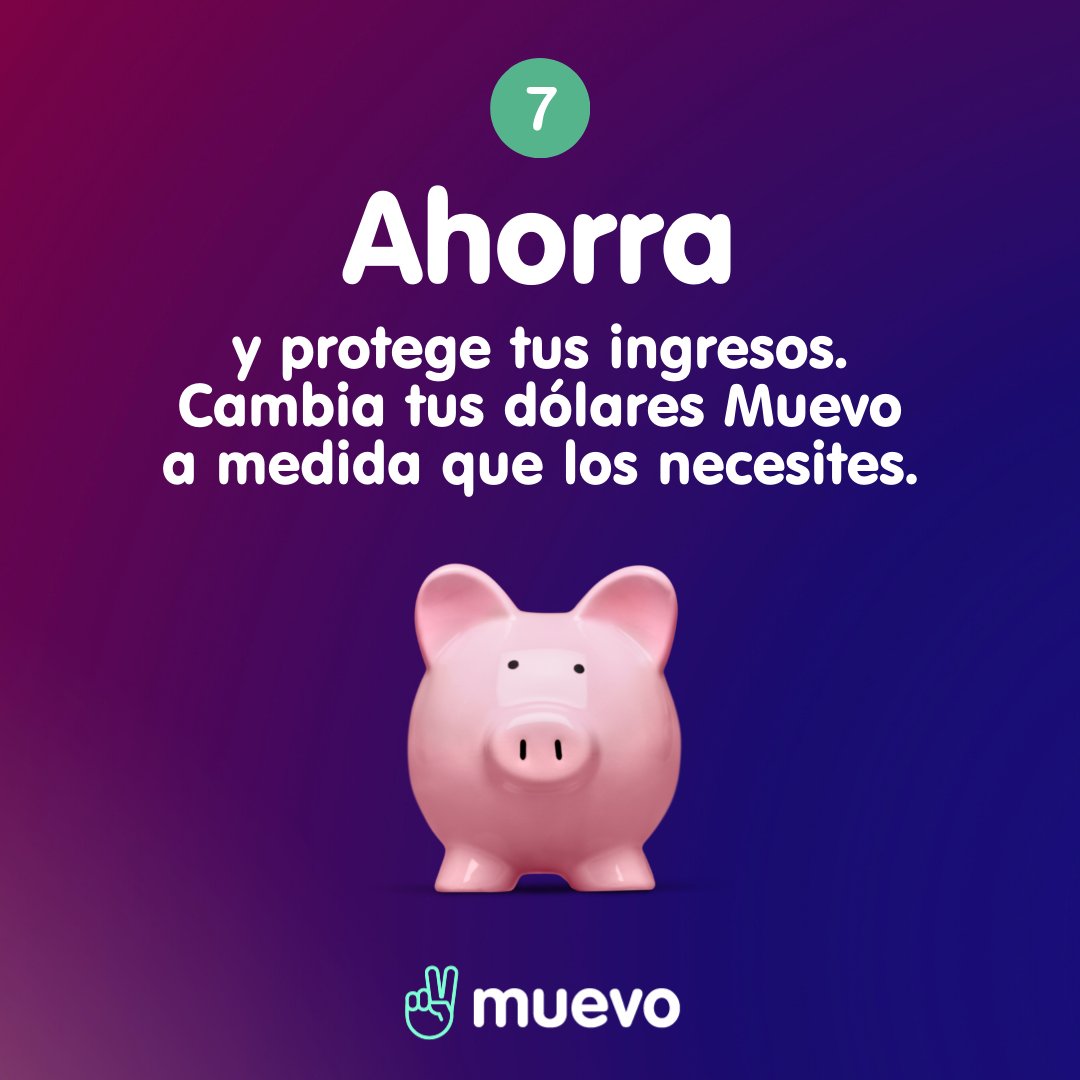 muevoco's tweet photo. A través de la aplicación, también podrás cambiar de Bolívares a dólares Muevo y enviárselos a terceros (con billeteras Muevo) en más de 170 países. https://t.co/ADZ1qgspYc