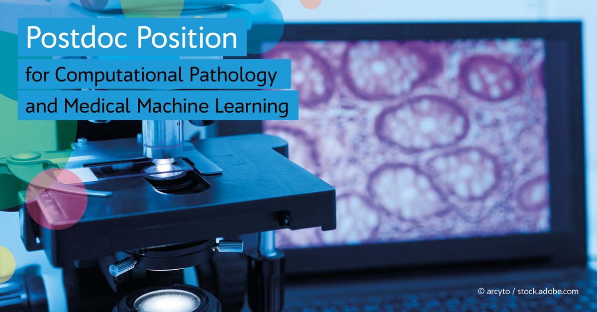 researchbavaria's tweet image. The @TU_Muenchen is inviting applications for a #Postdoc position for #ComputationalPathology and #MedicalMachineLearning. Apply now👉portal.mytum.de/jobs/wissensch… #PleaseRT @MunichDS @TUMPostdoc @Academicsearch2 @africademics