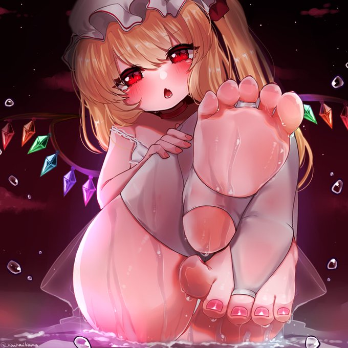 【東方project】水着足裏フランドール🦇 