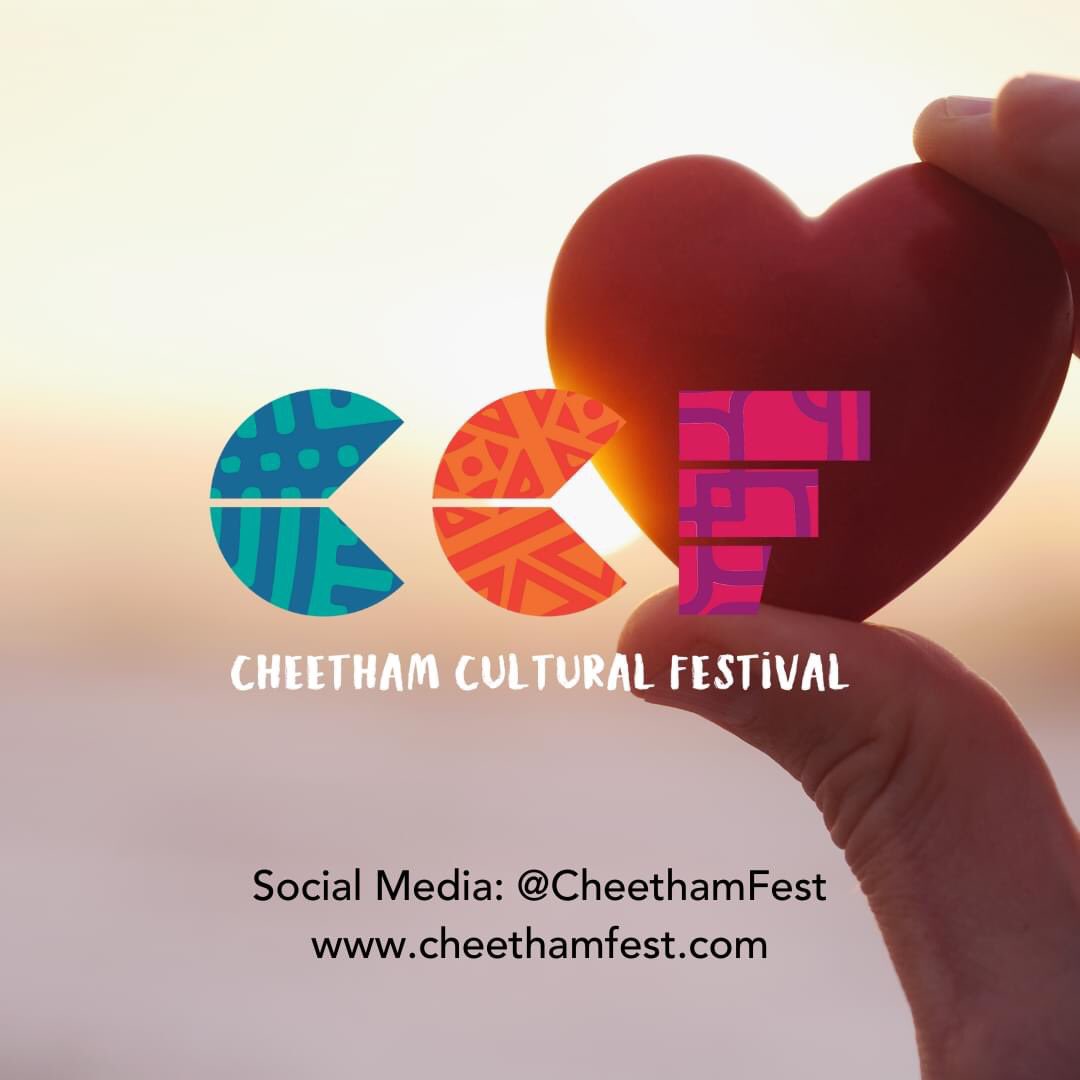 This year’s theme for Cheetham Cultural Festival is ‘Love One Another’.

What does loving one another mean to you?!❤️🧡💛💚💙💜🖤🤍

#CheethamFest #CheethamHill