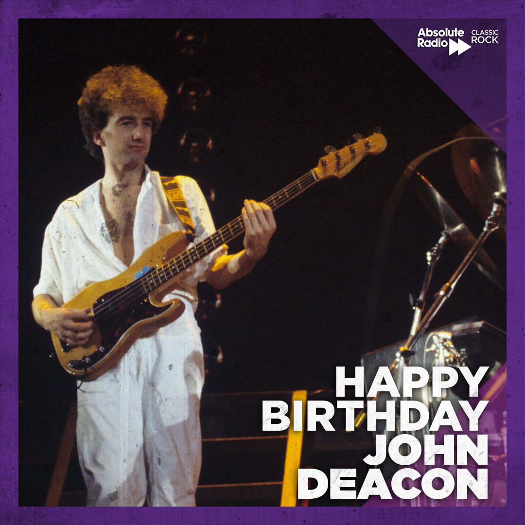 Wishing a happy birthday to bassist, John Deacon who turns 70 today! 