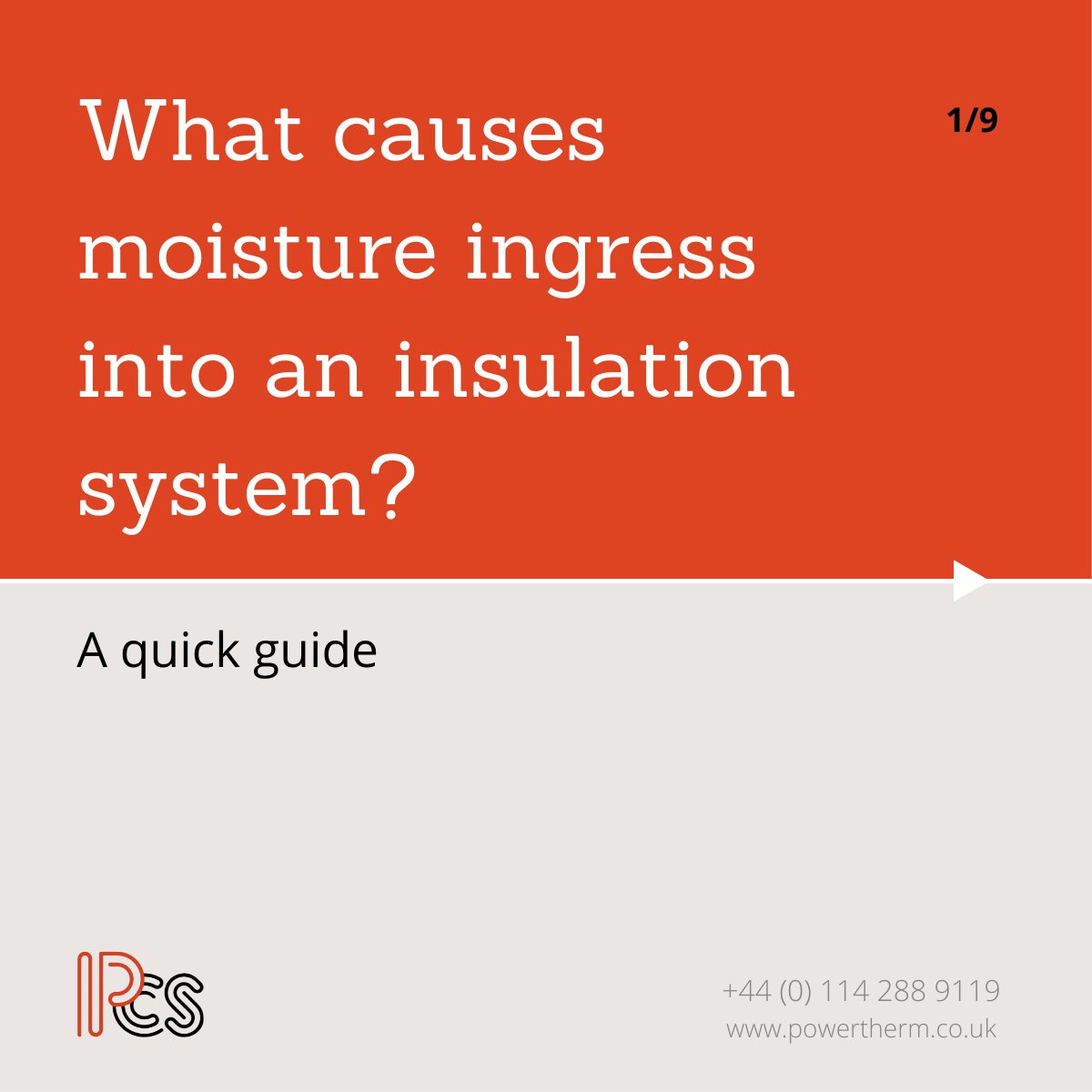 PowerthermCS's tweet image. What causes moisture ingress into an #InsulationSystem? - a main cause of #CorrosionUnderInsulation.

Check out our quick guide to help protect your assets from the effects of #CUI

➡️ ow.ly/aato50FTZ6I

#Powertherm #AssetIntegrity