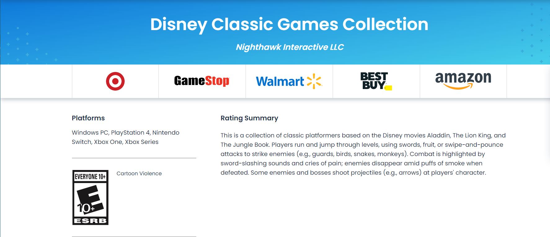 Disney Classic Games Collection PlayStation 4 - Best Buy