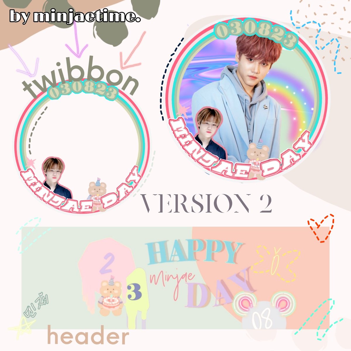 minjaetime's tweet photo. - minjae day ♡
twibbons &amp; headers to celebrate Minjae's bday!
💖:https://t.co/3w7fAu6n8C
💚:https://t.co/YLS5HJXuVF
---------------------------
#MCND #MINJAE @McndOfficial_ #엠씨엔디 #송민재 #민재 1/5 https://t.co/xtBo1SgdWL