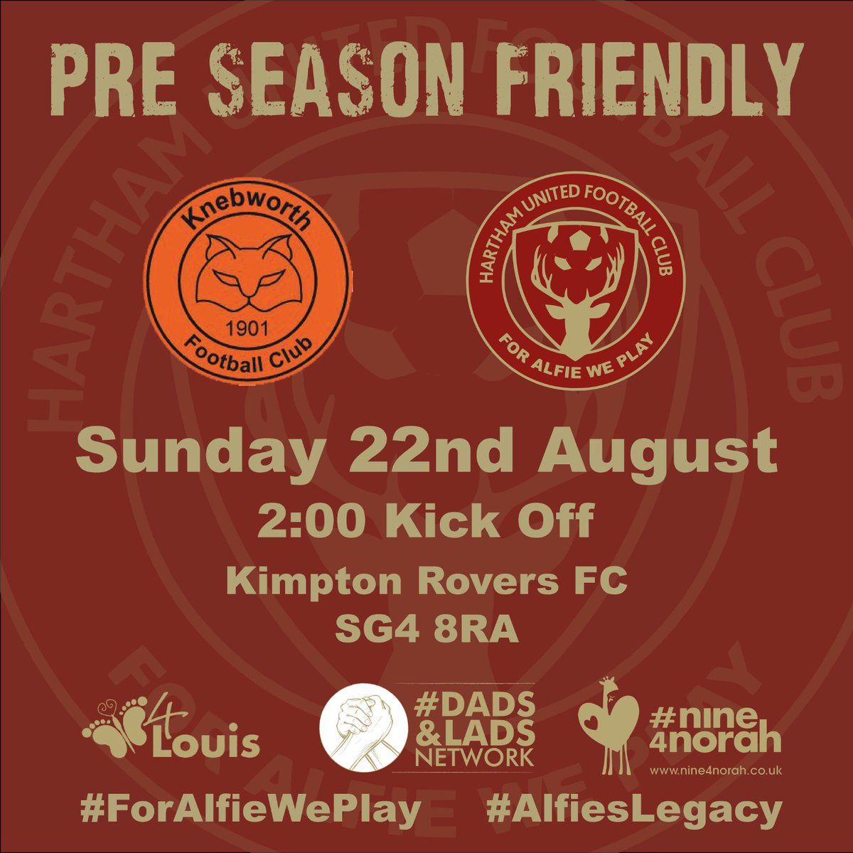 HarthamLadies's tweet photo. NEXT UP
โฝ๏ธ v @KnebworthWomen
๐ Pre-Season Friendly
๐ Sunday 22nd August
โฐ 14:00 KO
๐ Kimpton Rovers FC, SG4 8RA
@_4Louis @Nine4Norah @victorykits
#ForAlfieWePlay #OneClub #OneAmbition #RememberThem https://t.co/Lg0sseQ1lv