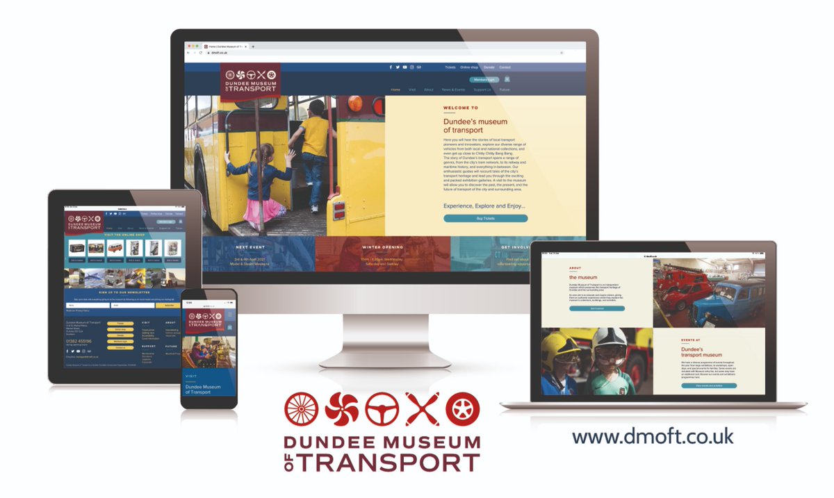 MaltingHouseDS's tweet image. How do you rebrand a museum? Find out how we worked with Dundee Museum of Transport to design a new logo, brand style and website, improving and increasing visitor engagement. @DMofT #DistillingDistinctiveDesign #Dundee
 bit.ly/tmh-dmoft