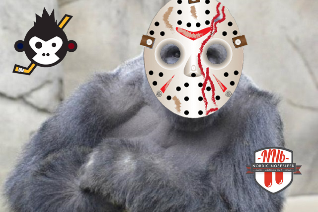 21.00 RAGING MONKEYS VS NORDIC NOSEBLEED
twitch.tv/RagingMonkeysE…

Looking ahead to the game, goalie and🥙MVP <a href="/Meaimaki94/">Mesimaki94</a> has his say after 2 rounds of #SCL2021 

"Solid so far, we're gonna be tough to beat"

WE MONKEY ON!

<a href="/swehockeyse/">Swehockey</a> <a href="/svenskesport/">Svenska E-sportförbundet</a> #SvSeHockey #NHLGamer #NHL21