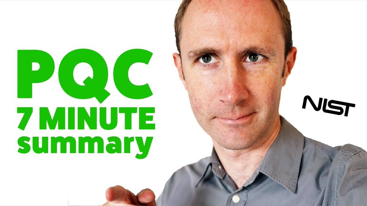 Here's my summary of the recent post-quantum cryptography conference: buff.ly/37FqtfK