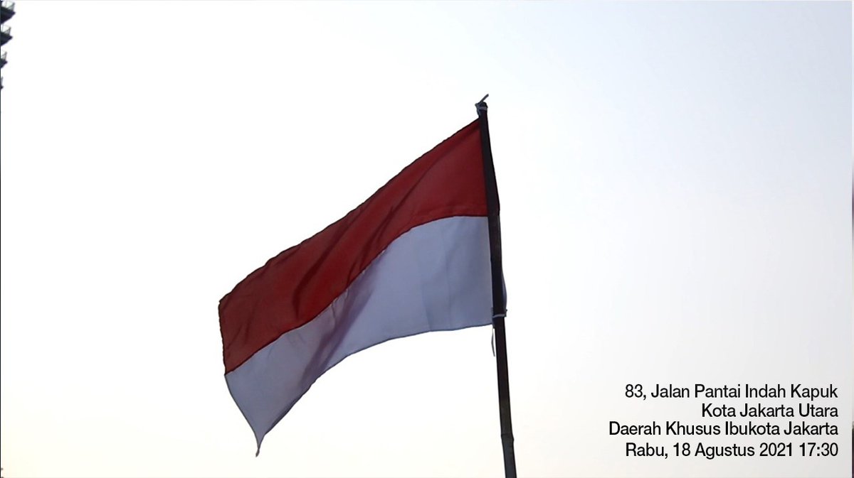 marlina_idha's tweet photo. Berkibarlah selalu
Bendera negeriku
Menghias langit biru
Berkibarlah engkau di dadaku.
🇲🇨🇲🇨

📍Pantai Indah Kapuk, Rabu 18/8/21 https://t.co/OxbyplRv4o