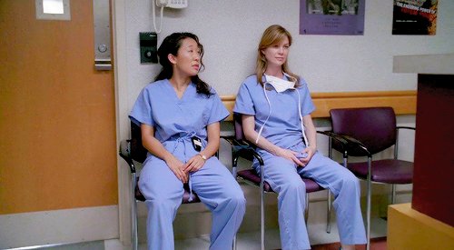 ⓘ this user loves and misses the old seasons of Grey's Anatomy