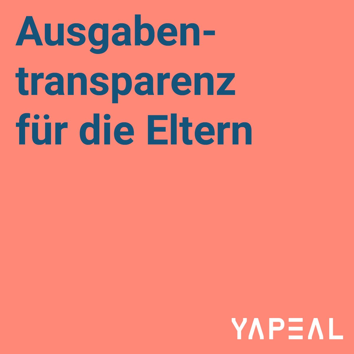 Hello news
Hello YAPINI

YAPINI - unser Kinder- und Jugendkonto ist jetzt LIVE!
Weitere Informationen findest du auf unserer Landingpage:
yapeal.ch/yapini/

Alle Details zum Release findest Du wie immer in der YAPSTER Zone:
lnkd.in/g4xRW38b

#esistdeingeld #yapeal
