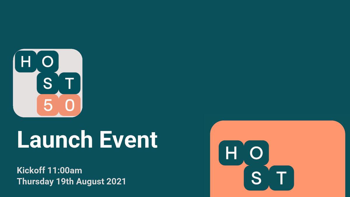 HOSTSalford's tweet photo. "When we developed this #Programme, we were keen to be able to develop a #Community too and we’re proud that our #HOST50 members will be the first users of our new #MyHOST app!" 
We're so proud to launch our first cohort of our #HOST50 today

Read more: https://t.co/WLmdtVyBqS https://t.co/TzHbFhvgwo