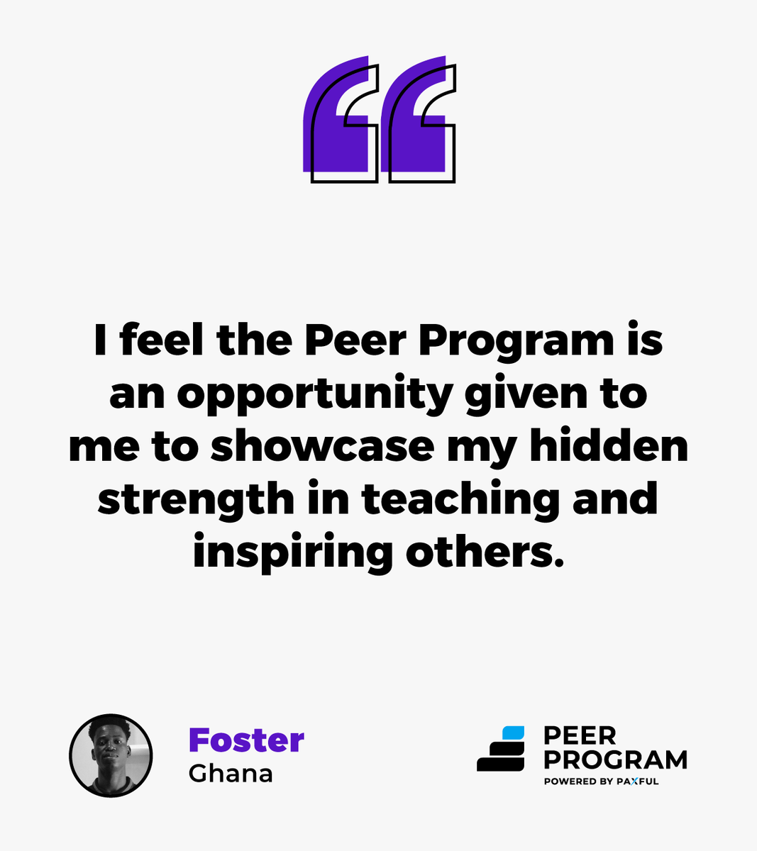 PaxfulPeer's tweet photo. Meet #PaxfulPeer @CryptoXmethod and here's what he thinks about the #PaxfulPeerProgram! 🙌 

Want to be part of the Peer Program? Click here! 👇 

https://t.co/wYV7VZ3CAm https://t.co/BcD6k07HR0