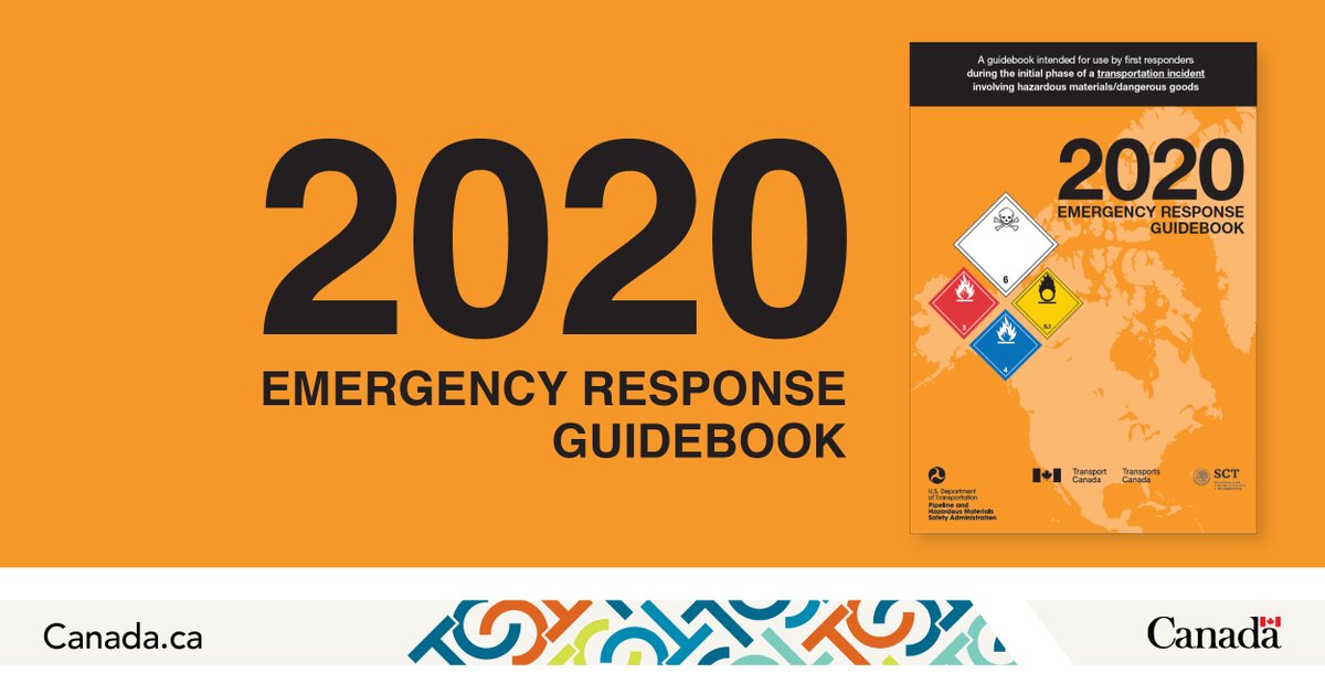 Are you a first responder working with dangerous goods? The Emergency Response Guidebook is now available as an app. Download the #ERG2020 app today: ow.ly/tNdr50FSSOA