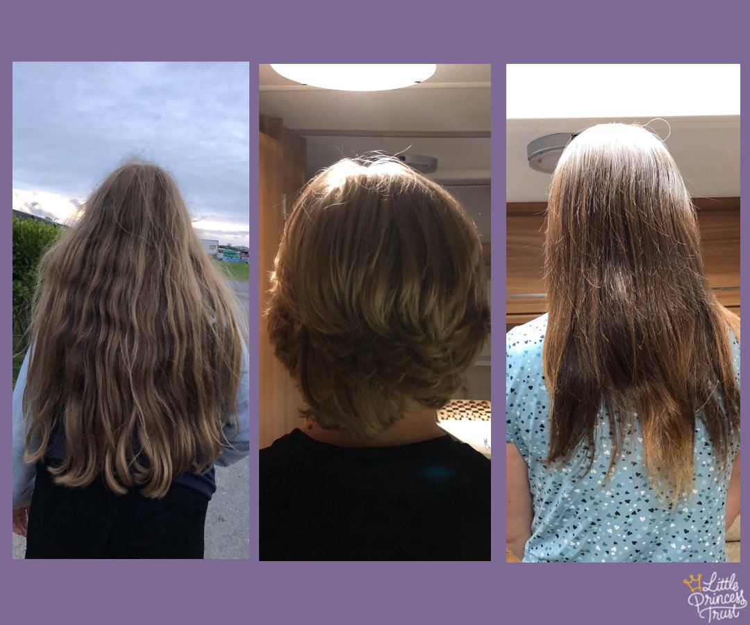 Catherine, Ieuan &amp; Carys are all donating their hair to LPT🎉
Ieuan has #LetItGrow to brave the shave, Carys is donating 15" &amp; Catherine is donating 10"!

We love that they are coming together &amp; we'd love for you to check out their fundraising page: ow.ly/GfJn50FSwRy