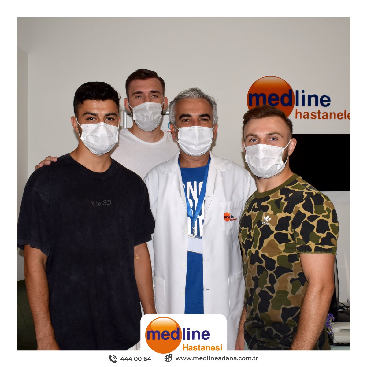 Sağlık sponsoru olmaktan mutluluk duyduğumuz Adanaspor A. Ş. Futbol Kulübü sporcularının 2021-2022 sezonu öncesi sağlık taramalarını hastanemizde gerçekleştirdik.
444 00 64
medlineadana.com.tr
<a href="/AdanasporResmi/">Adanaspor A.Ş. 🇹🇷</a>