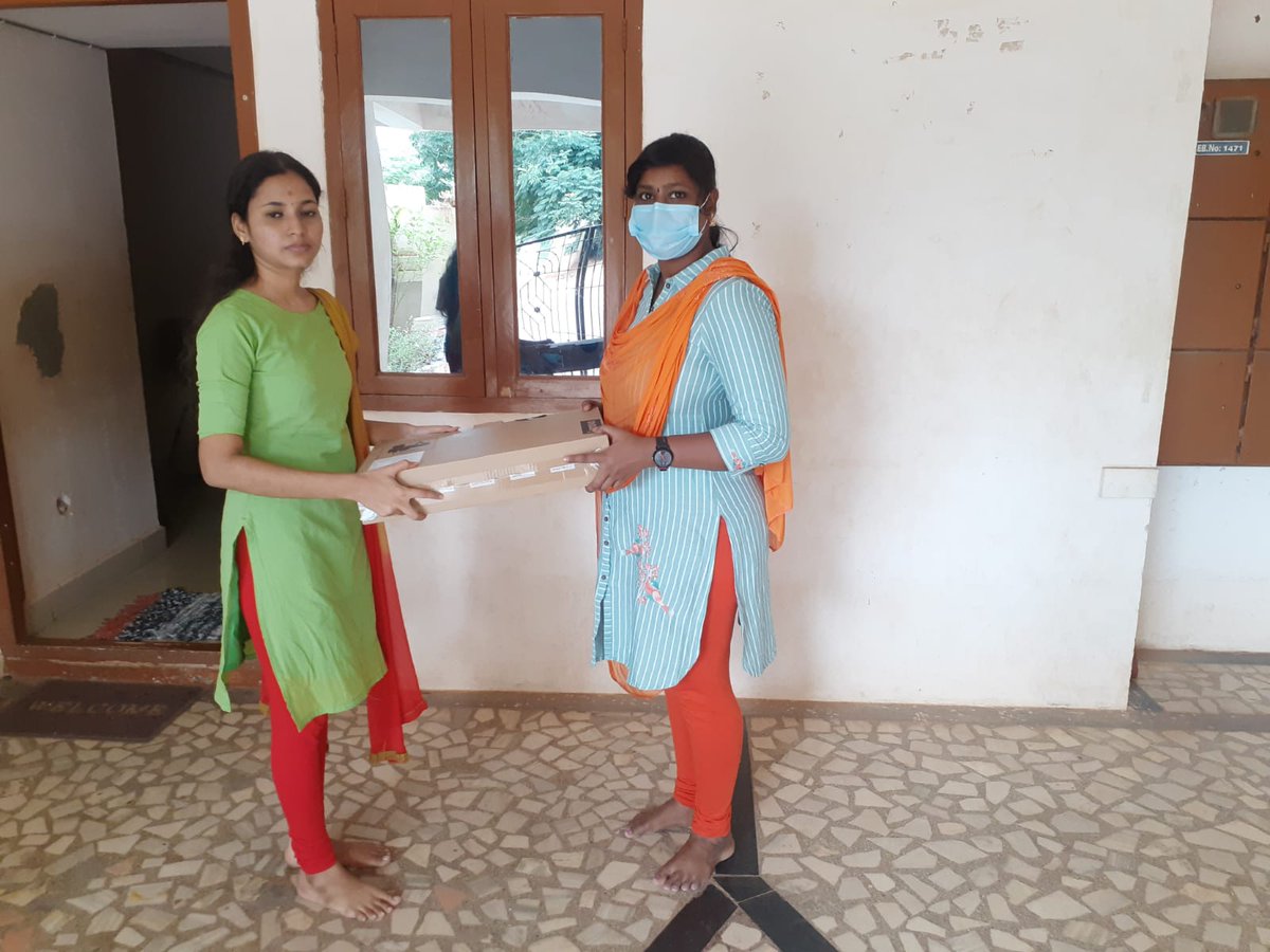 #19August   #Thanjavur  Zone - #RedingtonFoundation Sahyog Laptop Scholarship support to  deserving underprivileged students.