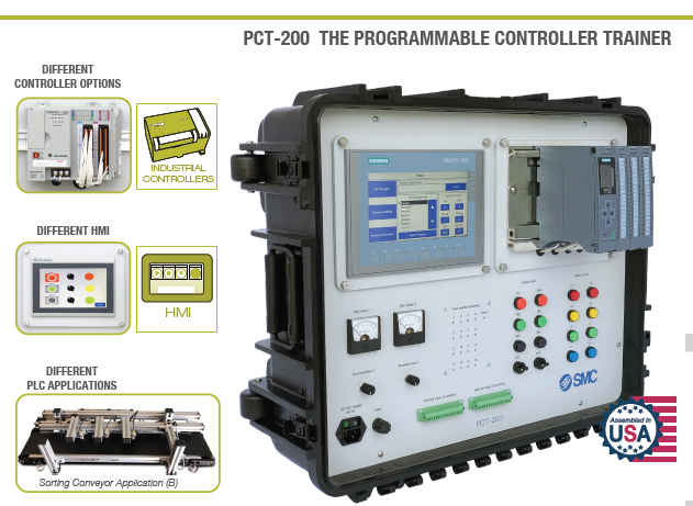 SMC INTERNATIONAL TRAINING - New product release: PCT-200, PLC trainer