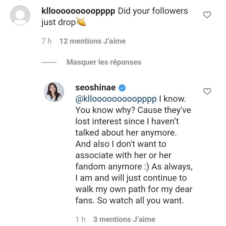 uwuidle's tweet photo. she said publicly that she no longer wants to talk about or be associated with soojin however now she said that she was never sure if soojin took part in bullying her. she said she never mentioned her name but she lied because she did. why mention her in the first place if+ https://t.co/4ofxFrgGo6