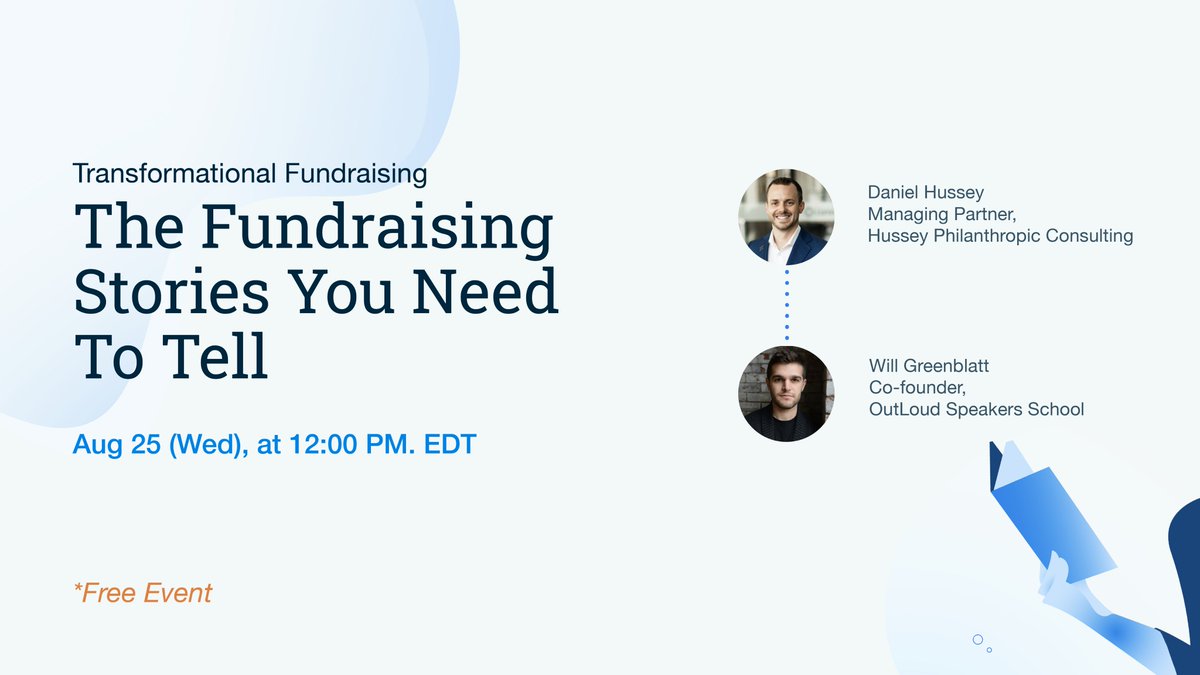 Next Wednesday's free Speaker Series will bring together some of Canada’s leading strategists and experts on the 7 keys to Transformational Fundraising.

Register now for the live event: lu.ma/transformation…