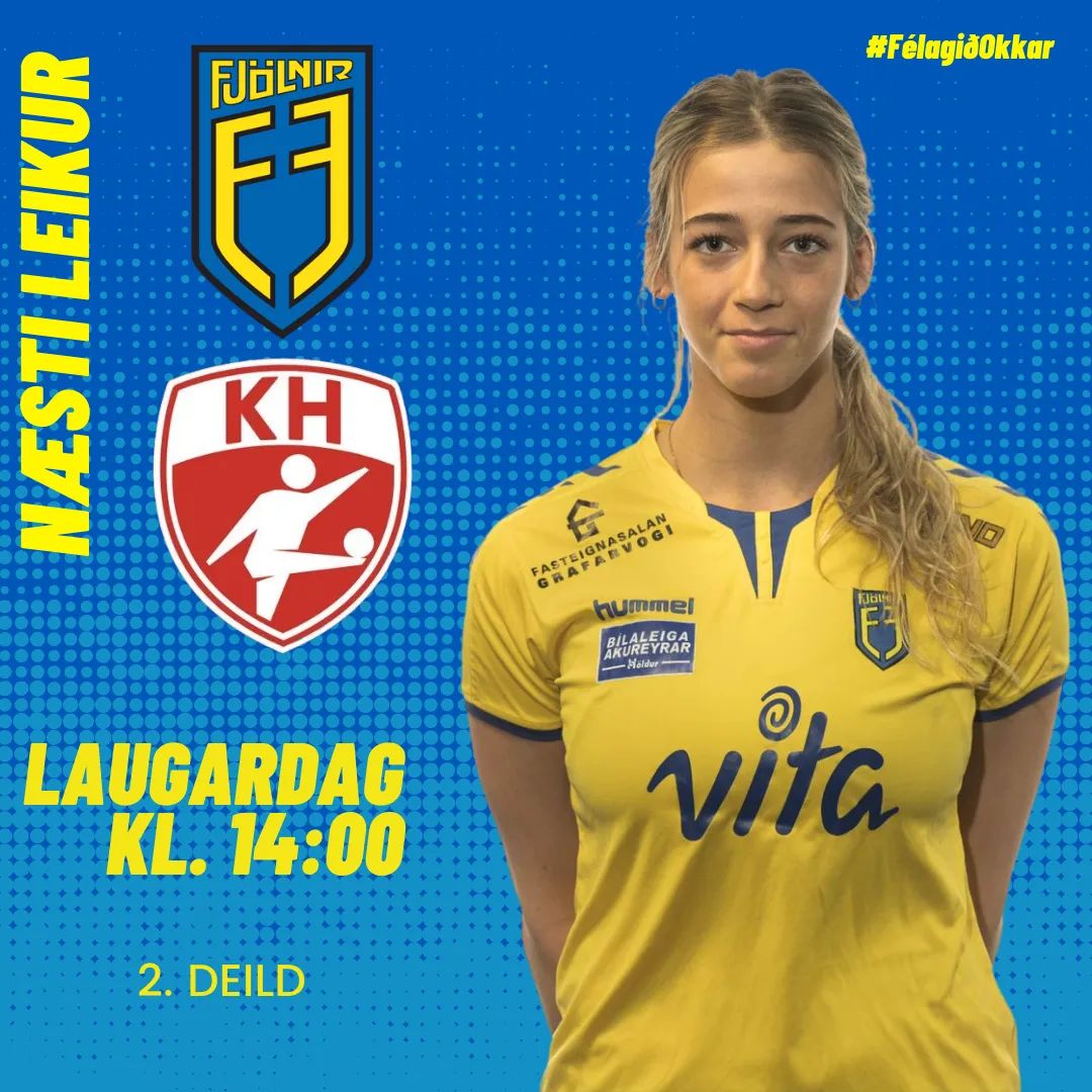 Fjolnir_FC's tweet photo. Stærsti leikur sumarsins á laugardag. Styðjum stelpurnar til sigurs! #FélagiðOkkar https://t.co/tSVtTXdwZ0