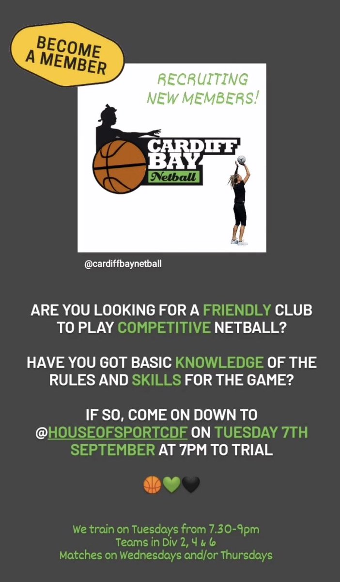Cardiff Bay Netball tweet media