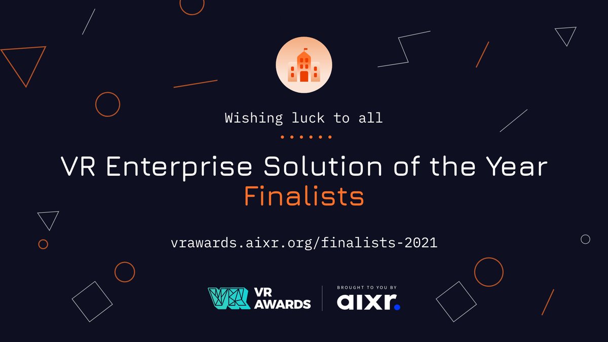 VRAwards's tweet image. 3/ Here&apos;s a little recap of those in the running for VR Enterprise Solution of the Year... #VRA21

@ArthurSpaces
@EntropiaGlobal
@LS_VR_company –  @Stipple_FR
@MakeRealVR
@mastersofpie
@orkainformatics
@spinviewglobal

For full list 👉 ow.ly/Ms0B50FUk9t