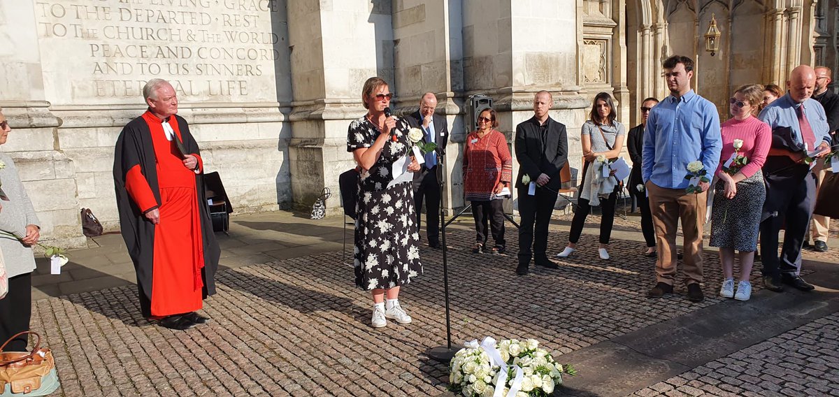 Speaking tonight <a href="/wabbey/">Westminster Abbey</a> to remember humanitarians around the world who have given their lives for others <a href="/CAFOD/">CAFOD</a>