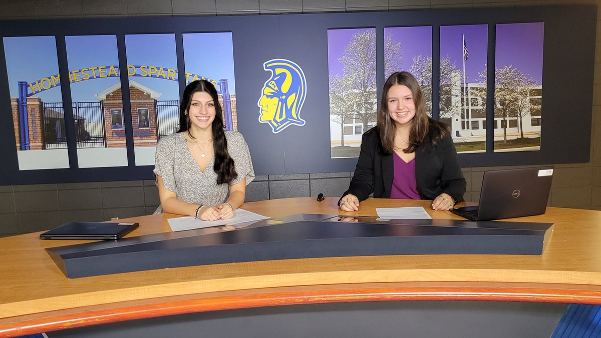 We're back for another school year! You can catch Jenna and Cora as anchors on our first show tomorrow during 5th period.