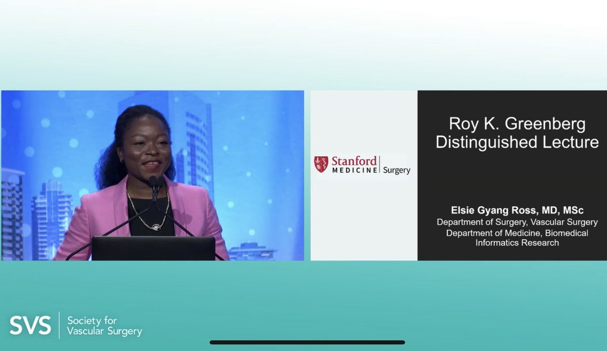 Mahmoud Malas,MD,MHS (@malas_mahmoud) on Twitter photo Fascinating Distinguished Greenberg Lecture by <a href="/tyingwithpolish/">Elsie Ross</a> @stanfordvasc how #ArtificialIntelligence will change the practice of vasc surg. So proud I had the opportunity to mentor Dr. Ross <a href="/UCSDMedSchool/">UC San Diego School of Medicine</a> Future Faculty of Cardiovascular Sciences (FOCUS) program #VAM21 Fascinating Distinguished Greenberg Lecture by <a href="/tyingwithpolish/">Elsie Ross</a> @stanfordvasc how #ArtificialIntelligence will change the practice of vasc surg. So proud I had the opportunity to mentor Dr. Ross <a href="/UCSDMedSchool/">UC San Diego School of Medicine</a> Future Faculty of Cardiovascular Sciences (FOCUS) program #VAM21