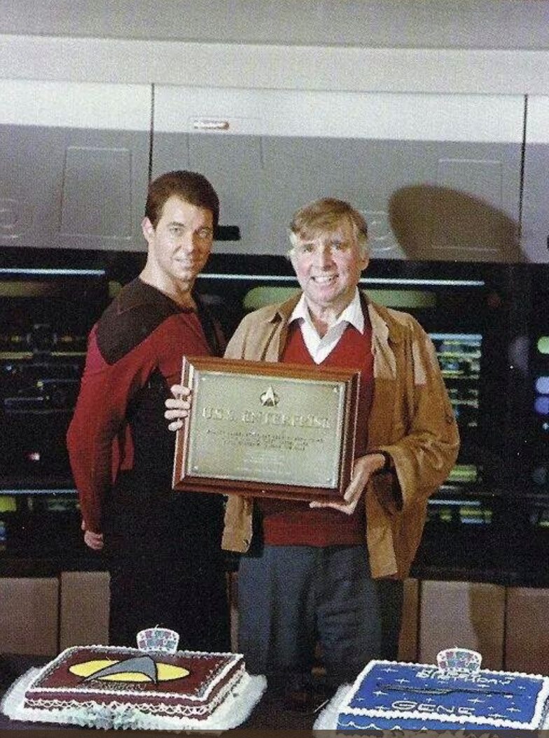 Happy birthday, Jonathan Frakes! (And Gene, too!) 