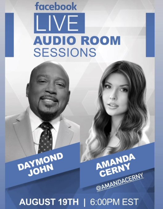 Talking crypto with @TheSharkDaymond today on stage in his Facebook audio room! https://t.co/7LdqVkA