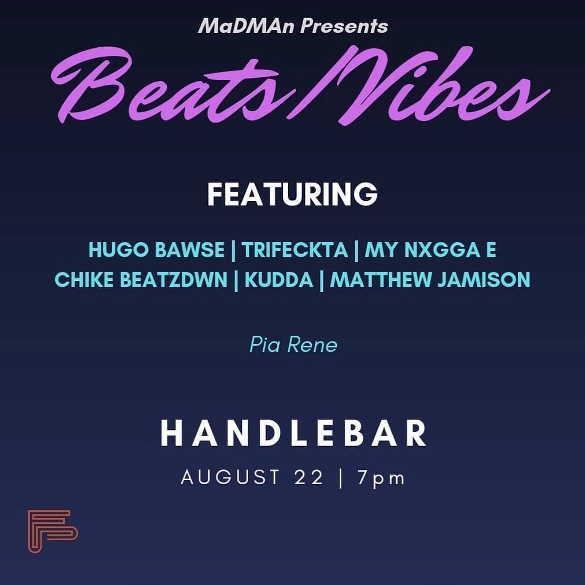HandleBar (@handlebarstl) on Twitter photo It's going to be quite a weekend! Do yourself a favor and come by for some good vibes.
Friday : tristaño & Casey A'Blaze followed by <a href="/saylor/">Michael Saylor</a>.media & <a href="/flexboogie/">GoFollow @HakeemAndrsn</a>
Saturday: Umami followed by Ben S, and the Moonlight Ramble will take over the Grove
Sunday : Beats & Vibes! It's going to be quite a weekend! Do yourself a favor and come by for some good vibes.
Friday : tristaño & Casey A'Blaze followed by <a href="/saylor/">Michael Saylor</a>.media & <a href="/flexboogie/">GoFollow @HakeemAndrsn</a>
Saturday: Umami followed by Ben S, and the Moonlight Ramble will take over the Grove
Sunday : Beats & Vibes!