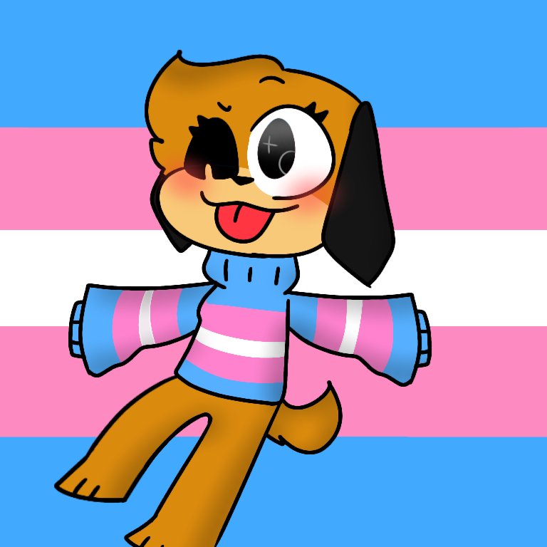 🏳‍⚧ Trans baby 🏳‍⚧ uvu
I like trans characters in Jellystone 
Auggie Doggie is my favourite 💝💞
#Jellystone #auggiedoggie #Jellystonefanart #LGBTQ #transgender 🏳‍⚧