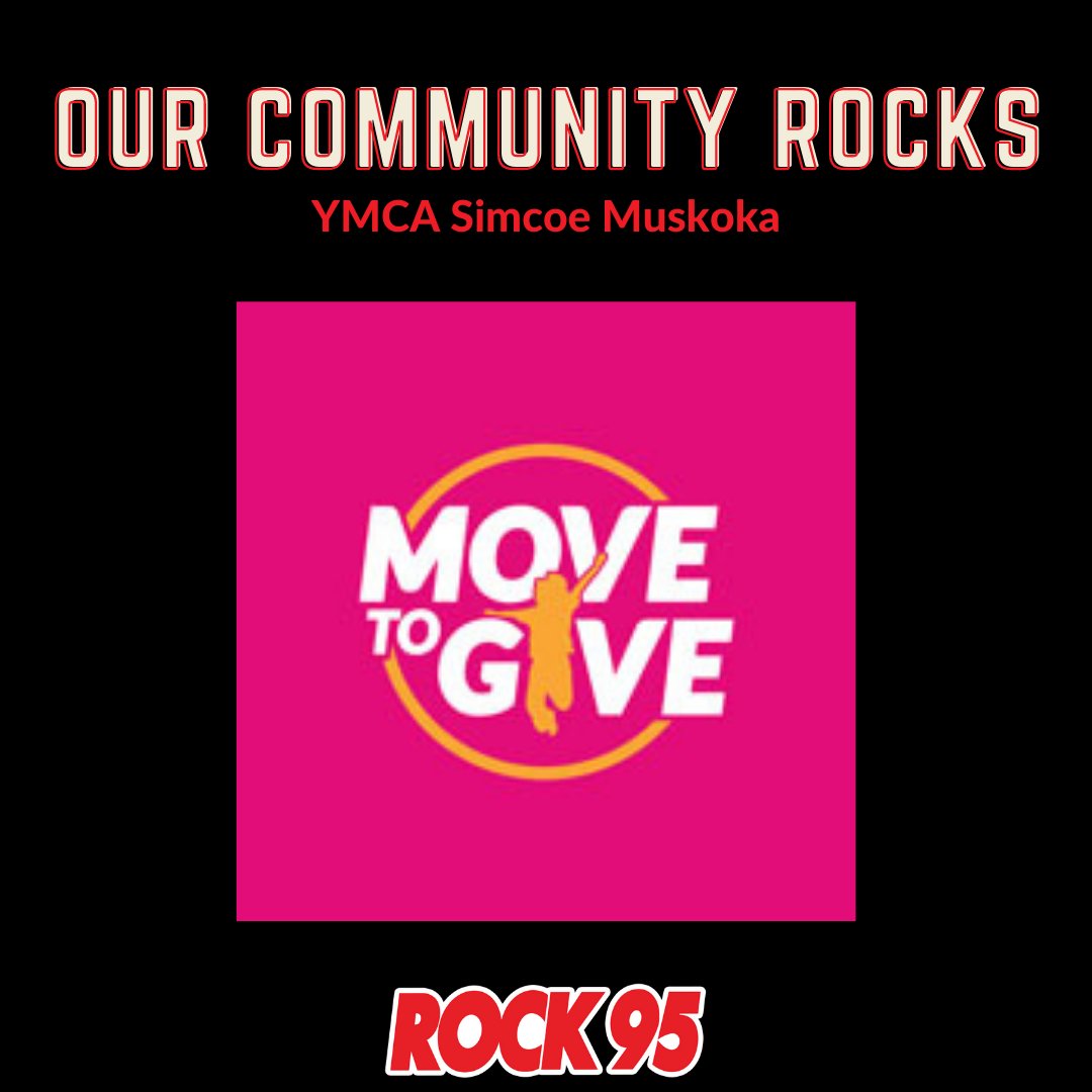 Rock95Barrie's tweet image. #OurCommunityRocks @YMCASM
Move To Give is Sept 19-25, encouraging you to get active with friends, family or on your own while raising funds to support the YMCA of Simcoe/Muskoka! MORE&amp;gt;&amp;gt; rock95.com/move-to-give-1…