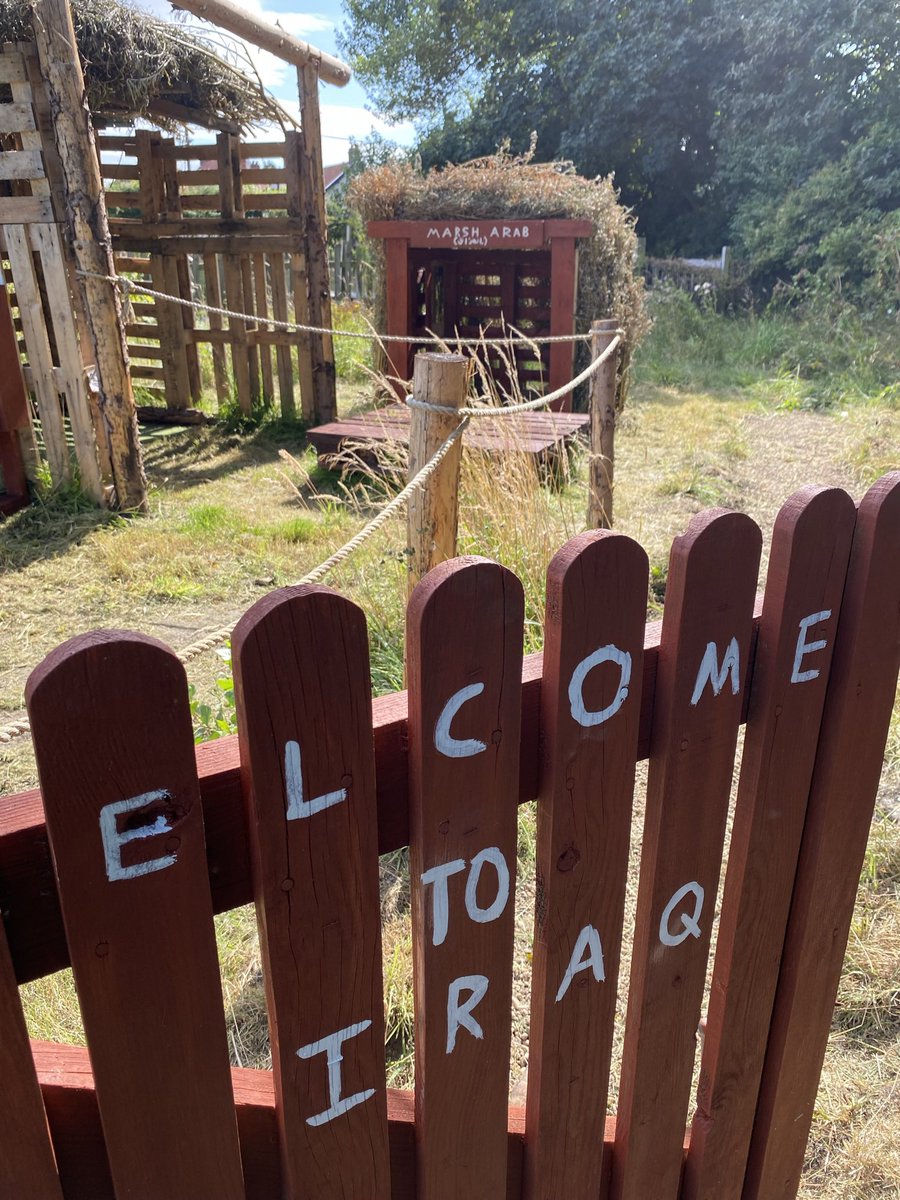 TAS4L's tweet photo. We have now completed the Marsh Arabs village in Iraq. It is an activity zone within the Seaham Trinity Primary Adventure Forest. 100 percent upcycled.
Built using the traditional marsh Arab style of bundled reeds on a wooden frame
#Iraq #marsharabs #Seaham #seahamtrinityprimary https://t.co/SL2RAQYIcC