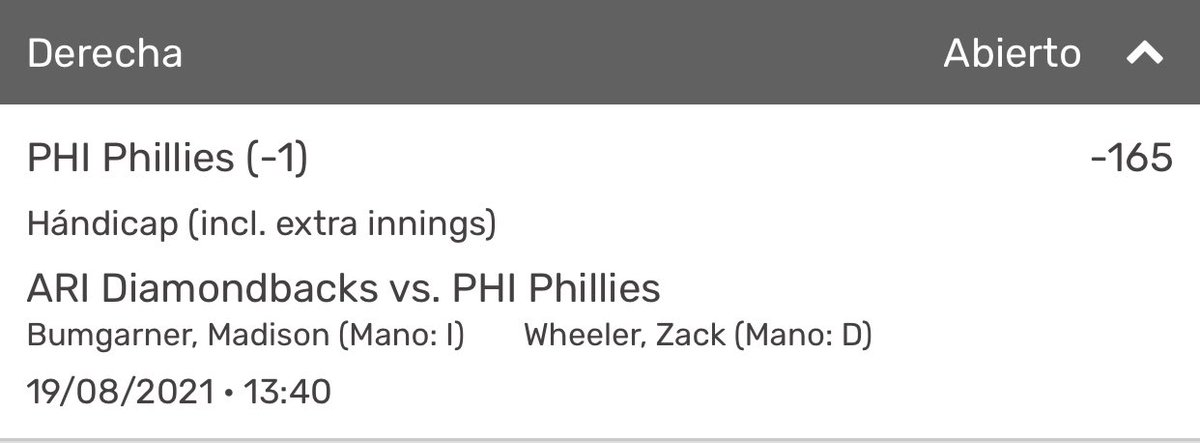 CONWIPICKSS's tweet image. MLB⚾️

Se quedaron a 1 interacción raza pero aquí se los envío los 2 picks del grupo👇🏼🎯

Astros ML #ForTheH 
Phillies -1 #RingTheBell 

#GamblingTwitter #MLB