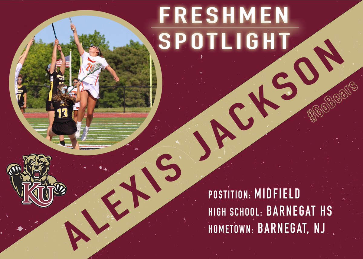 Meet our incoming freshmen!! Today we have Alexis Jackson!! Super excited to welcome this freshmen class! #GoBears🐻
