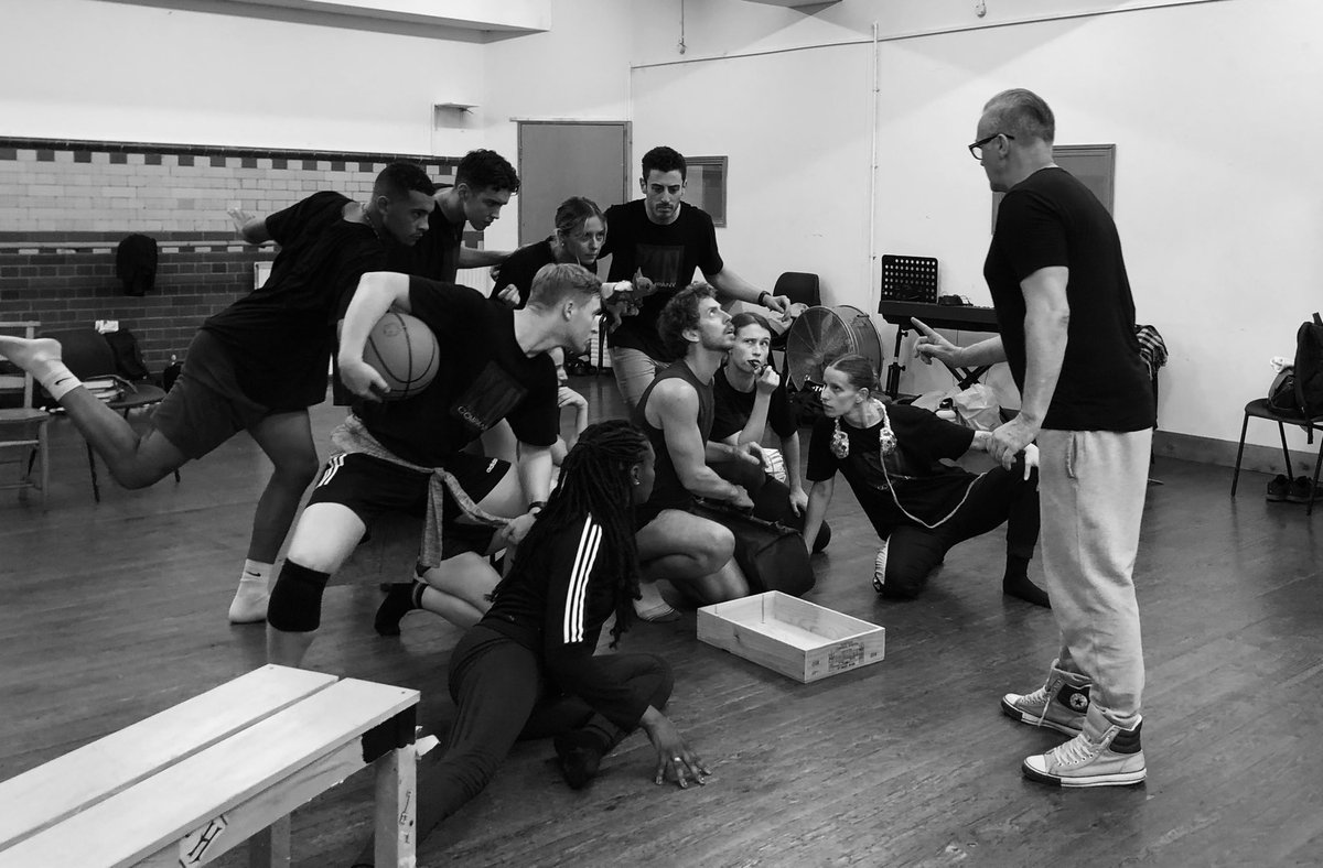 Full focus in rehearsals with <a href="/choreokev/">Kevan Allen</a> creating #coppelia #dance Performances from Sept 2-11 <a href="/cockpittheatre/">The Cockpit</a>