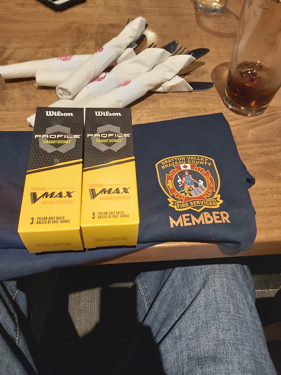 NerdinPunk's tweet photo. So having a combined highest score is a good thing, right?? Lmfao. I will take new balls and a new shirt anyday for the fun that was had last night! #golfing #firefighter #firstreponder https://t.co/5IWPBVQuDc