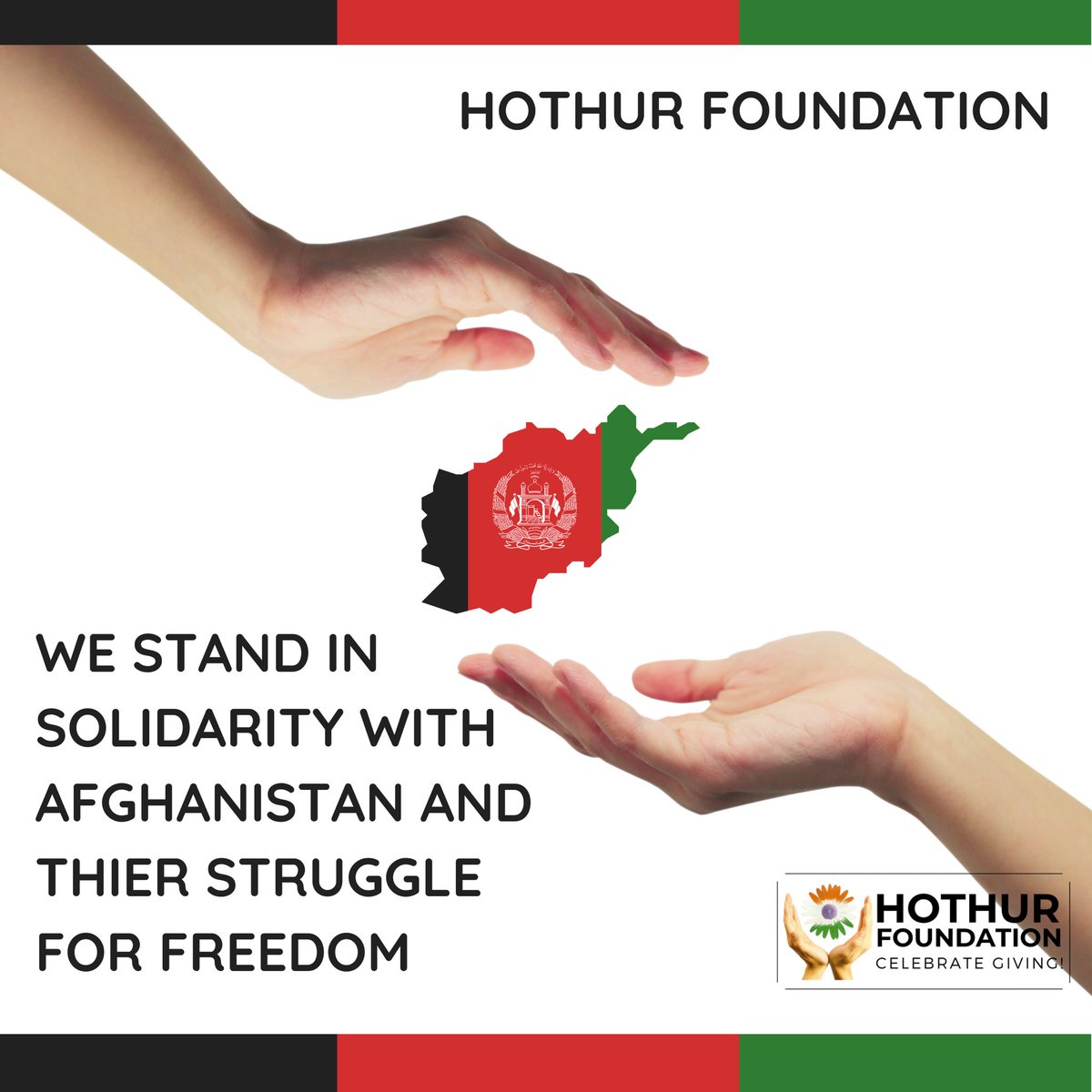Change does not roll in on the wheels of inevitability, but comes through continuous struggle. And so we must straighten our backs and work for our freedom

#hothurfoundation stands with the people of Afghanistan 🇦🇫 and support their fight for freedom