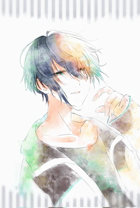 普段見えない部位を見たいの図
#灰画 