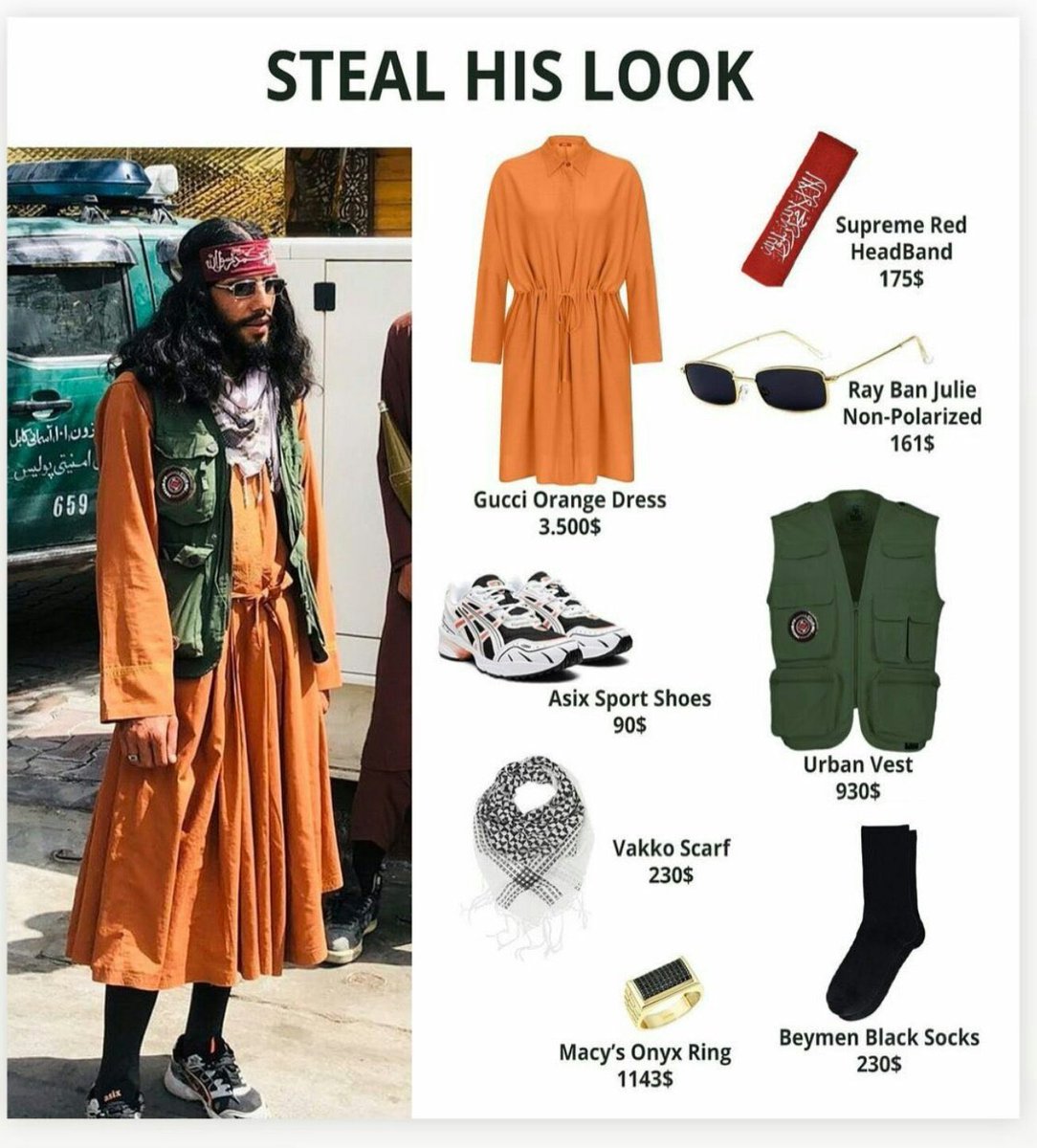 Steal Taliban’s look