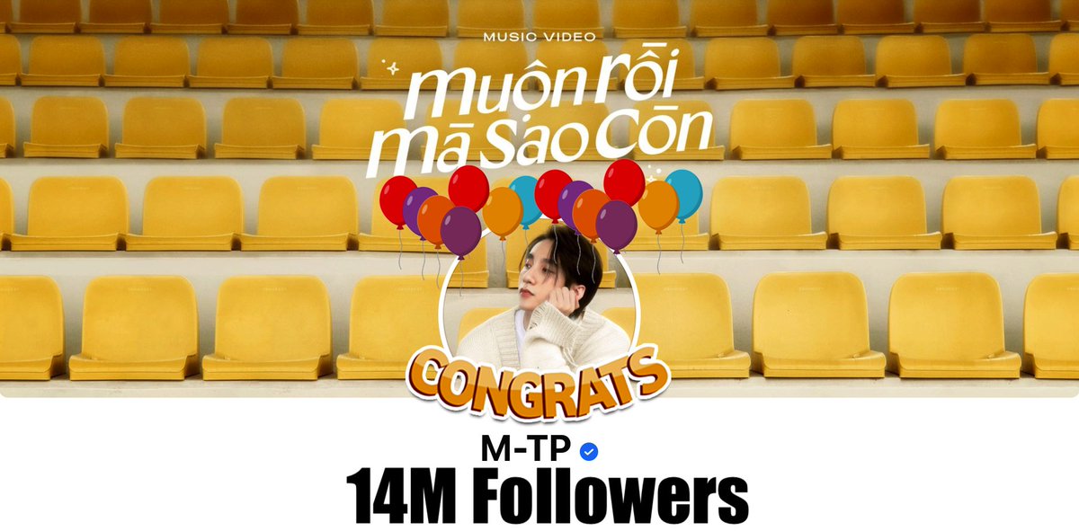 mtpvotingteam's tweet photo. Đoán thể loại nhạc trong bài hát sắp tới của T��ng. 

@MTPVotingTeam Hiphop &amp; Rap

14 TRIỆU ANH EM CỦA BÙM

@sontungmtp777 
#14M_FollowersOnFB https://t.co/Ea5X6qdFcB