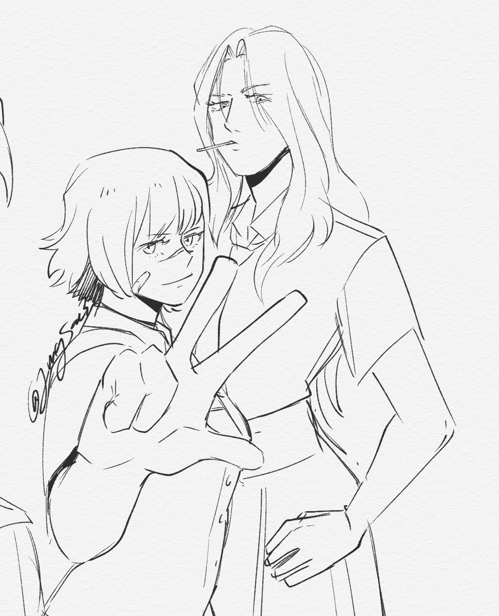 Patyuki0's tweet photo. DMC high school au sketches 
#DevilMayCry https://t.co/l2qoFigpL1