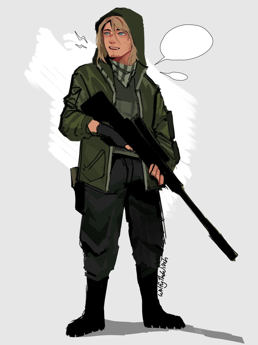 RT @WolfyTheWitch: philza minecraft except i gave him a gun
#philzafanart https://t.co/U15WyjFJNN